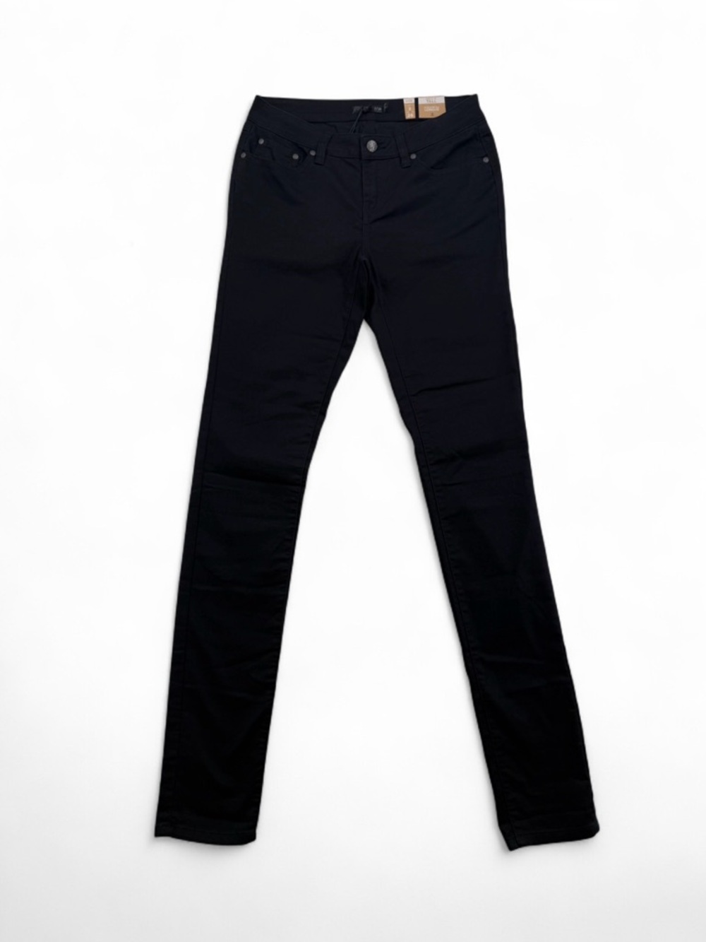 Women’s NWT PrAna Kayla Jean Black Tall Mid Rise Skinny Hiking Outdoors Size 2